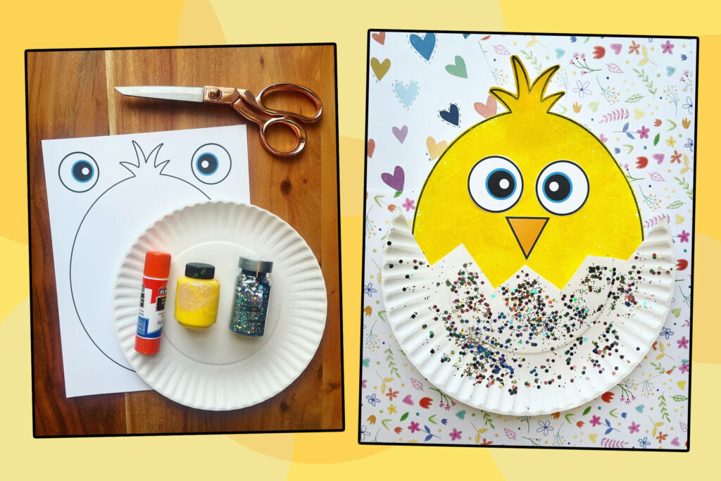 The Best Easter Crafts for Preschool: Baby Chick Craft