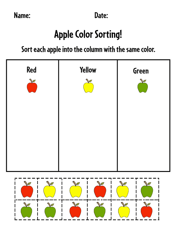 FREE September Activity Pack for Preschool ⋆ The Hollydog Blog