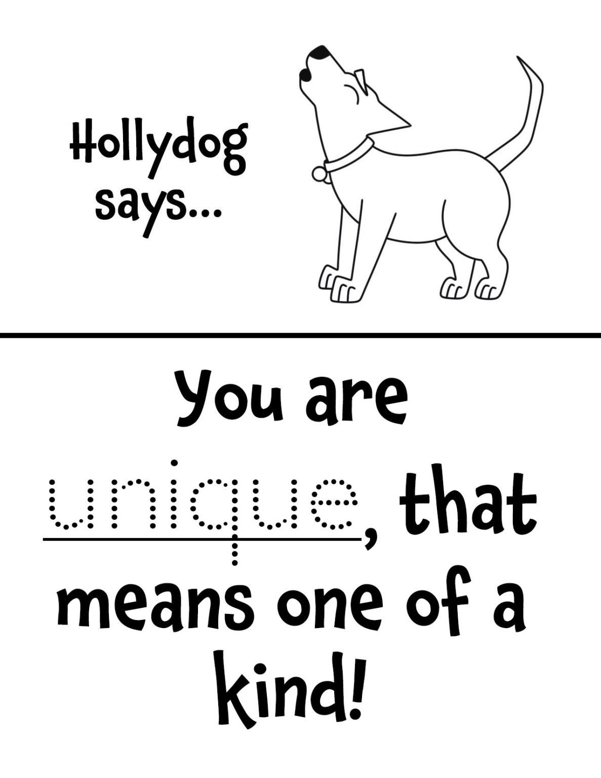 FREE Letter U Worksheets for Preschool ⋆ The Hollydog Blog