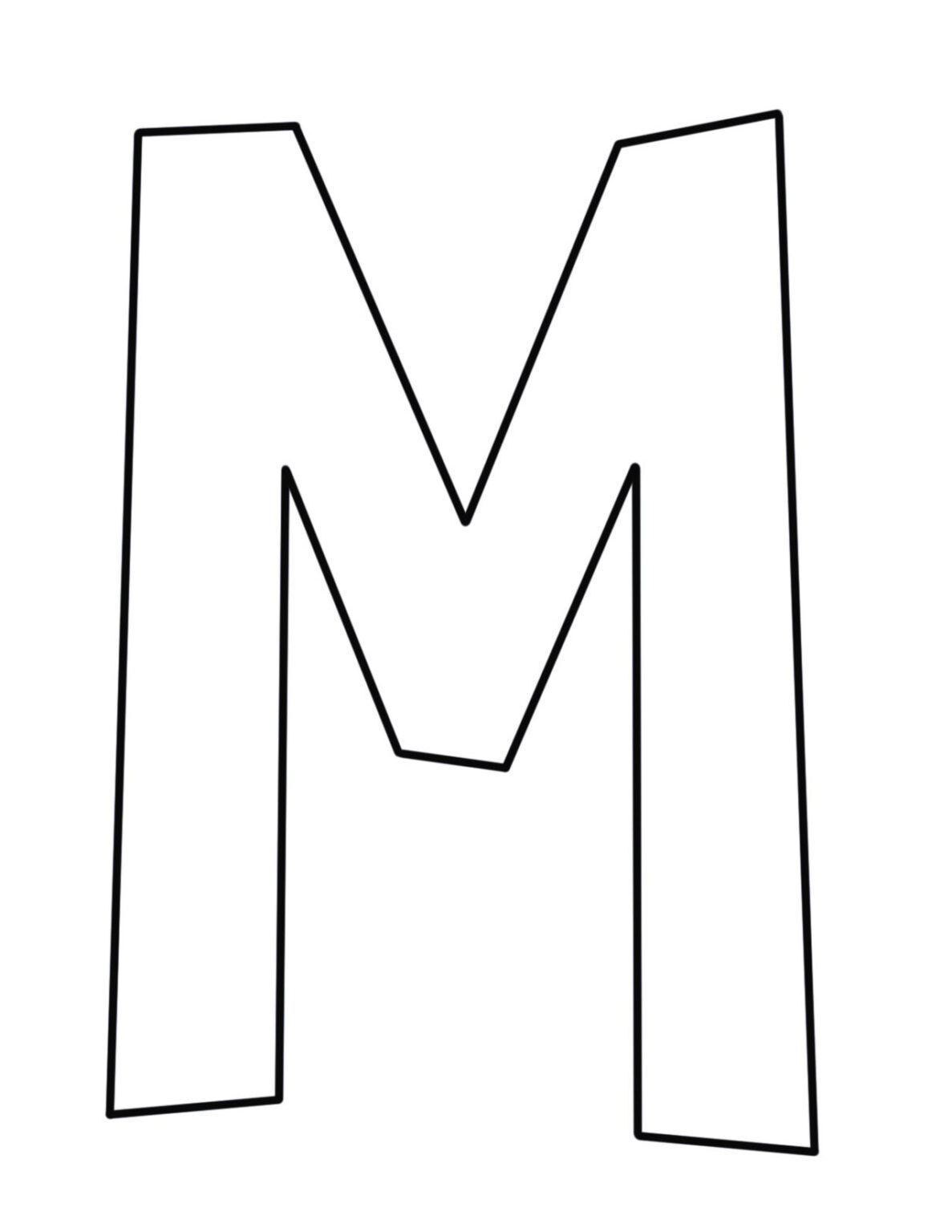 FREE Letter M Worksheets for Preschool ⋆ The Hollydog Blog