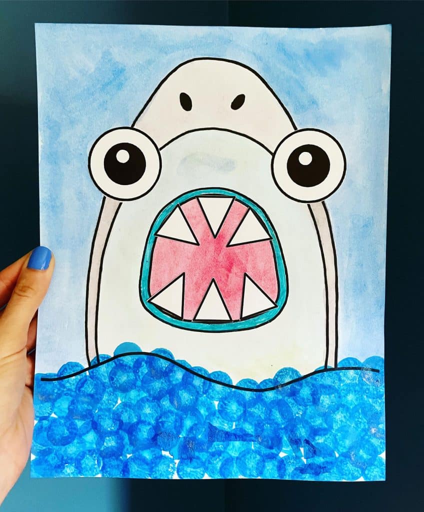 Build A Shark Craft for Preschool