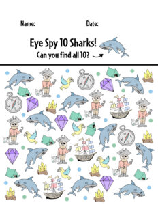 Free Preschool I Spy Printables! (I Spy Worksheets!) ⋆ The Hollydog Blog