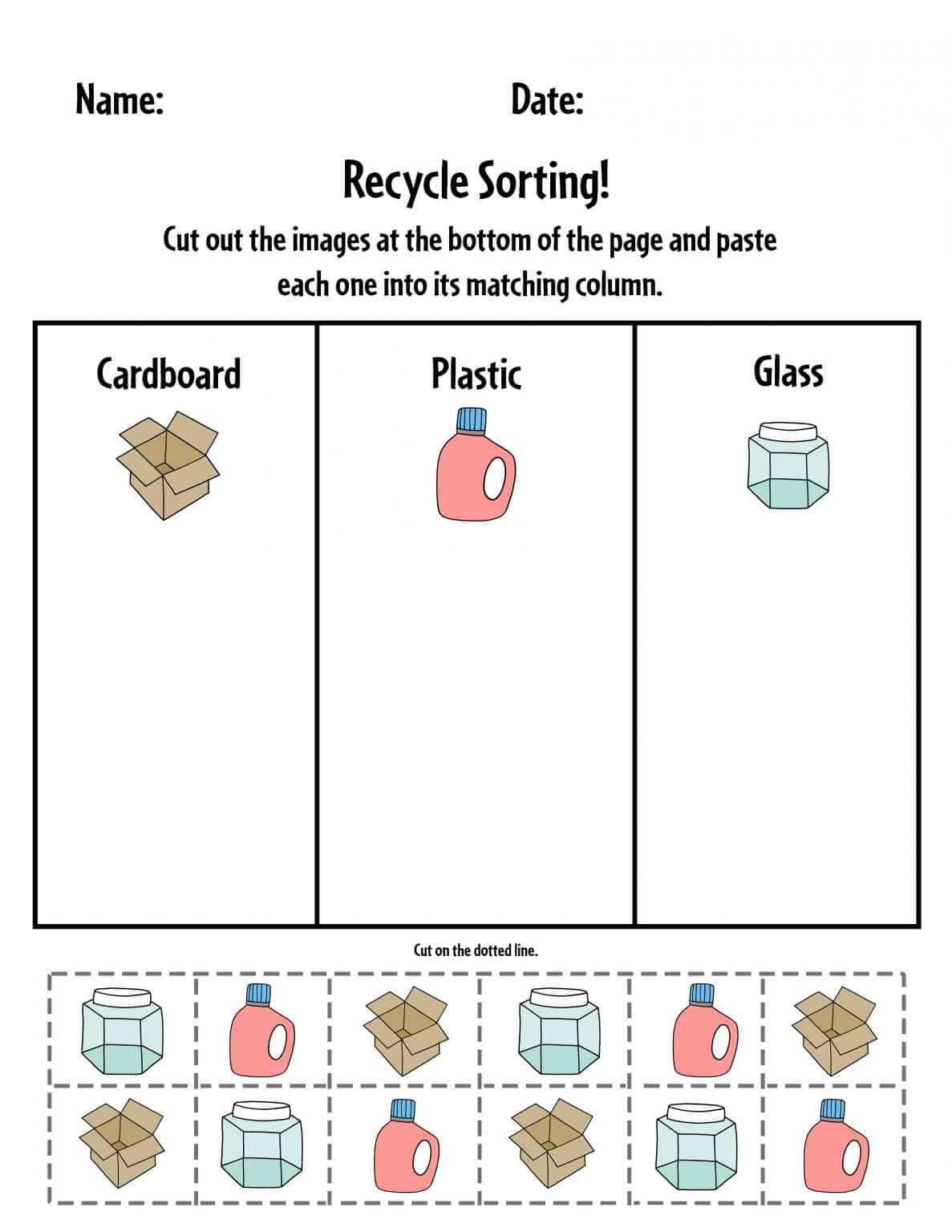 Earth Day Preschool Theme Free Printables! ⋆ The Hollydog Blog