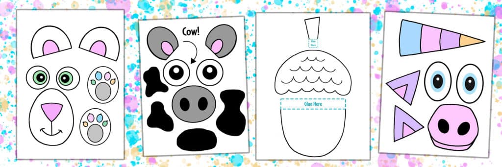 Printable Crafts for Preschool! ⋆ The Hollydog Blog