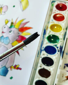 7 Different Ways to Use Your Coloring Sheets * The Hollydog Blog