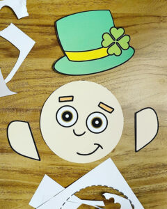 Paper Plate Leprechaun Craft for Kids! (with free cutouts) ⋆ The ...