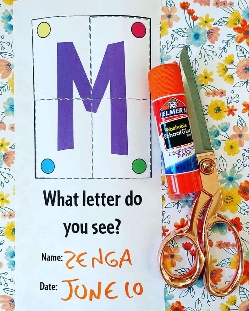 Letter M Puzzle