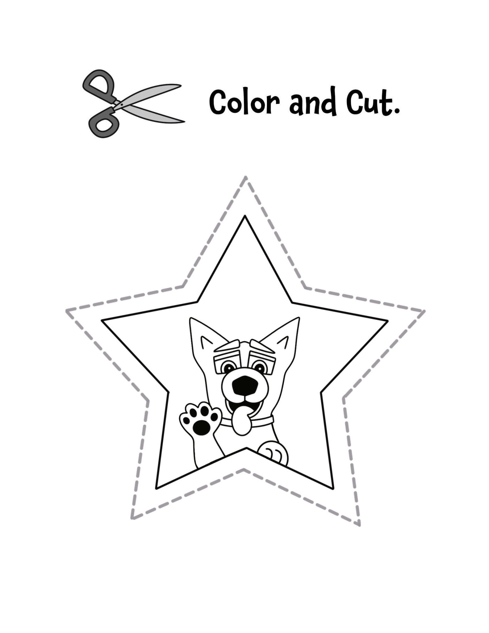 Big Star Worksheet.pdf Free Star Worksheets for Preschool (Easy Printable Shape Activities) ⋆ ...