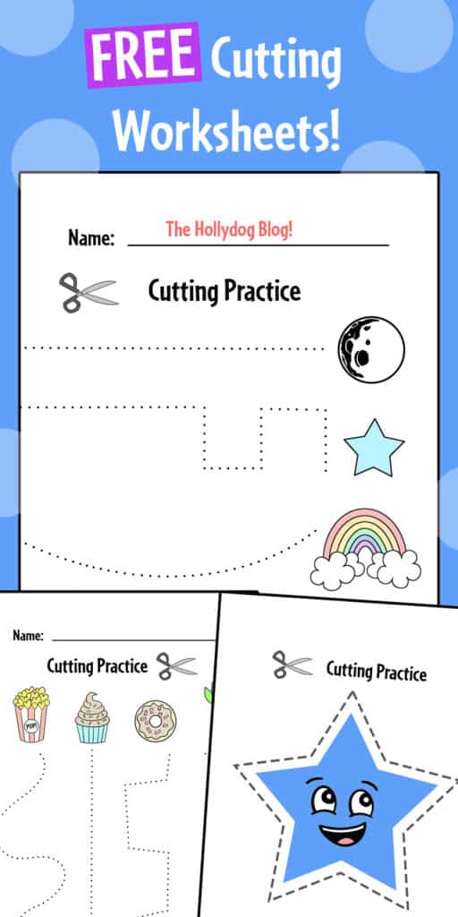 Free Cutting Worksheets for Preschool