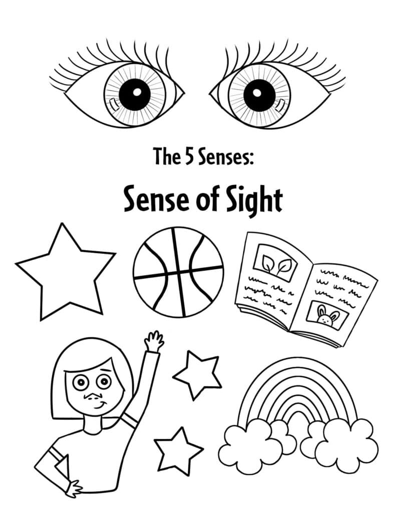 Sight Coloring Page
