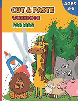 cut & paste workbook for kids