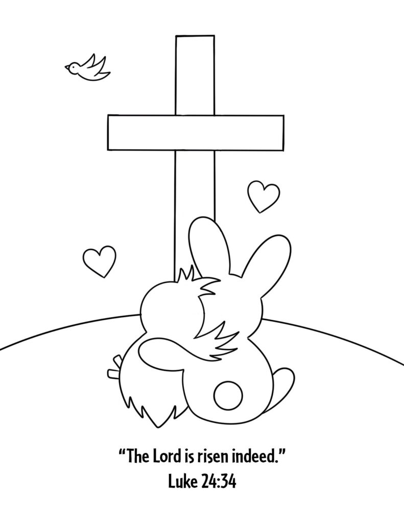 Easter Coloring Pages With Bible Verses Easter Coloring Pages With Bible Verses