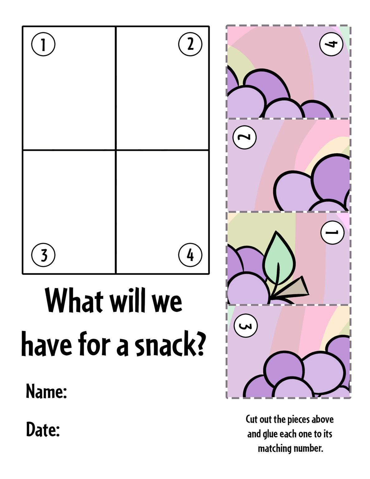Free Printable Puzzles for Preschool! ⋆ The Hollydog Blog