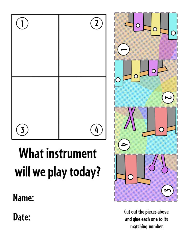 Free Printable Puzzles for Preschool! ⋆ The Hollydog Blog
