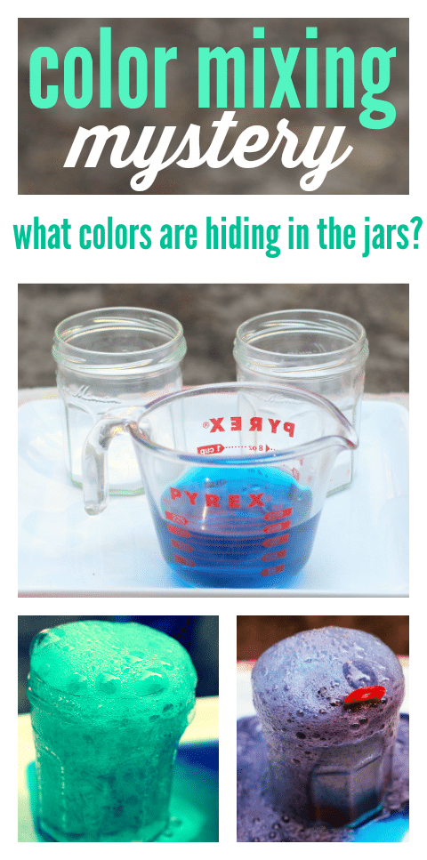 color mixing mystery