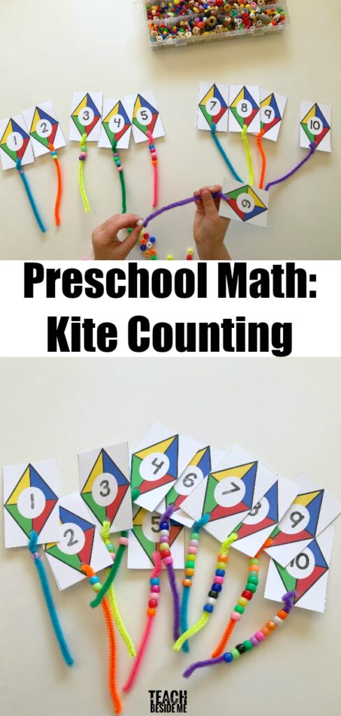 Preschool Math Kite Counting