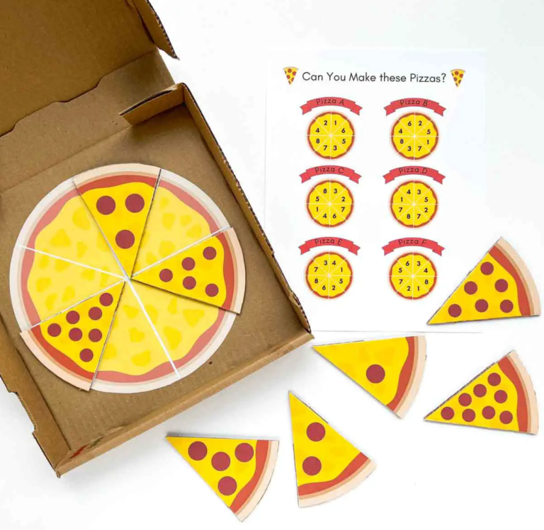 Free Pizza Printables for Preschool! ⋆ The Hollydog Blog
