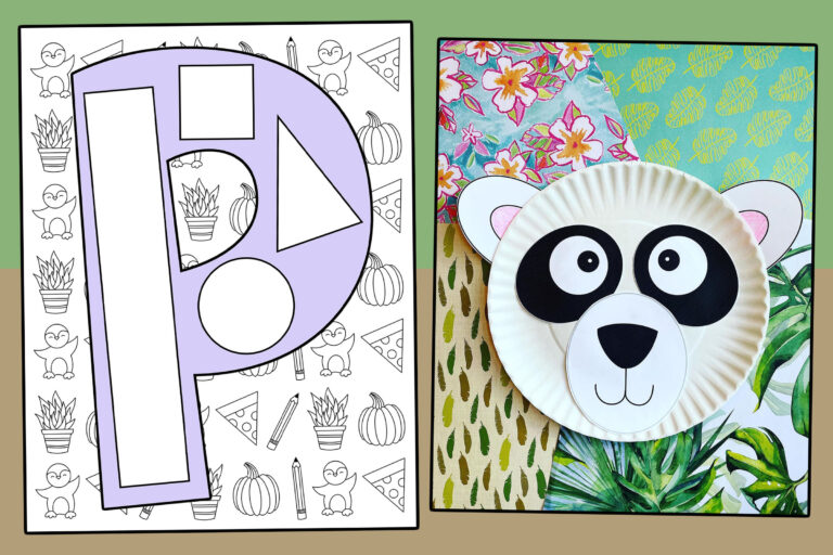 Printable Letter Crafts for Preschool ⋆ The Hollydog Blog