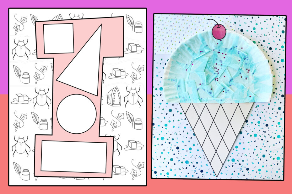 Printable Letter Crafts for Preschool ⋆ The Hollydog Blog