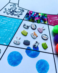 The Letter Q Craft for Preschool! (with free printable templates) ⋆ The ...