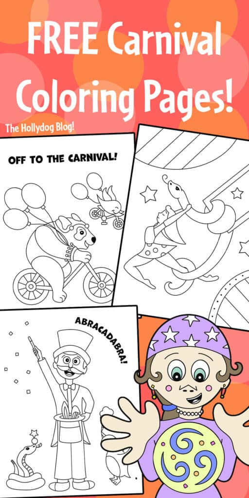 Free Carnival Coloring Pages