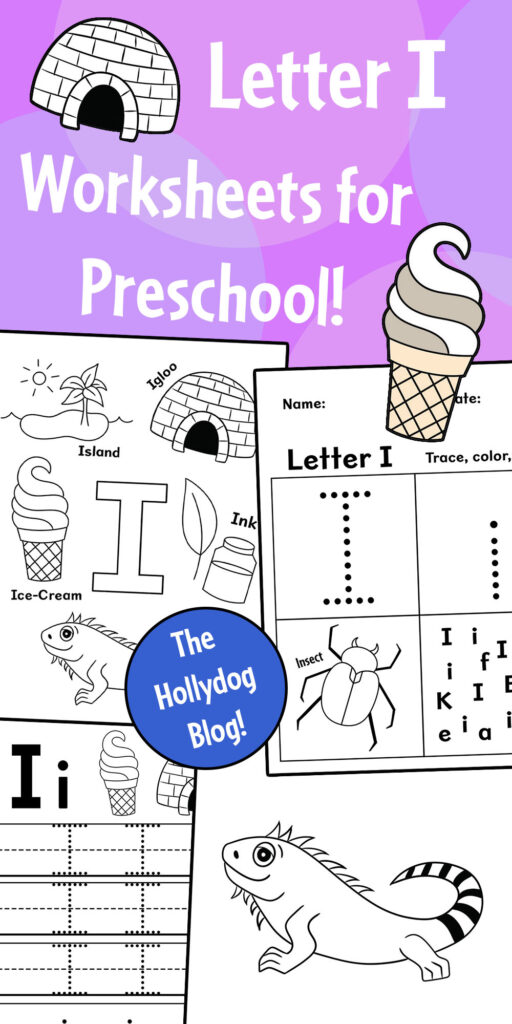Letter I Worksheets for Preschool!