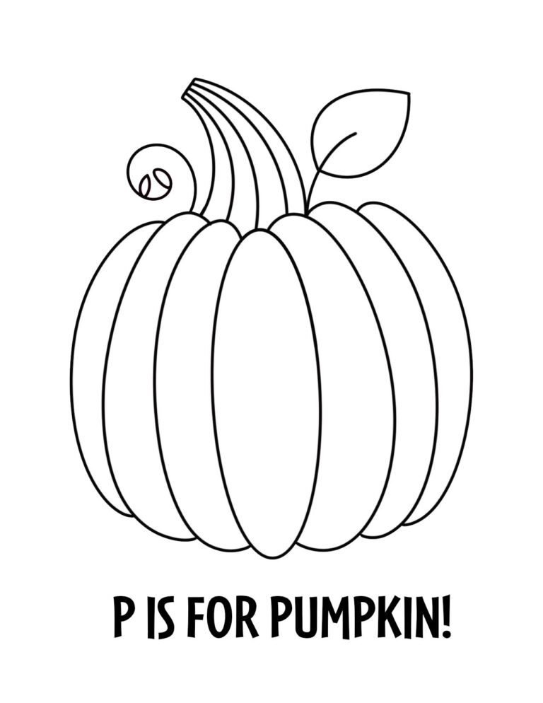 Free Pumpkin Worksheets for Preschool (Fun Fall Printables!) ⋆ The ...