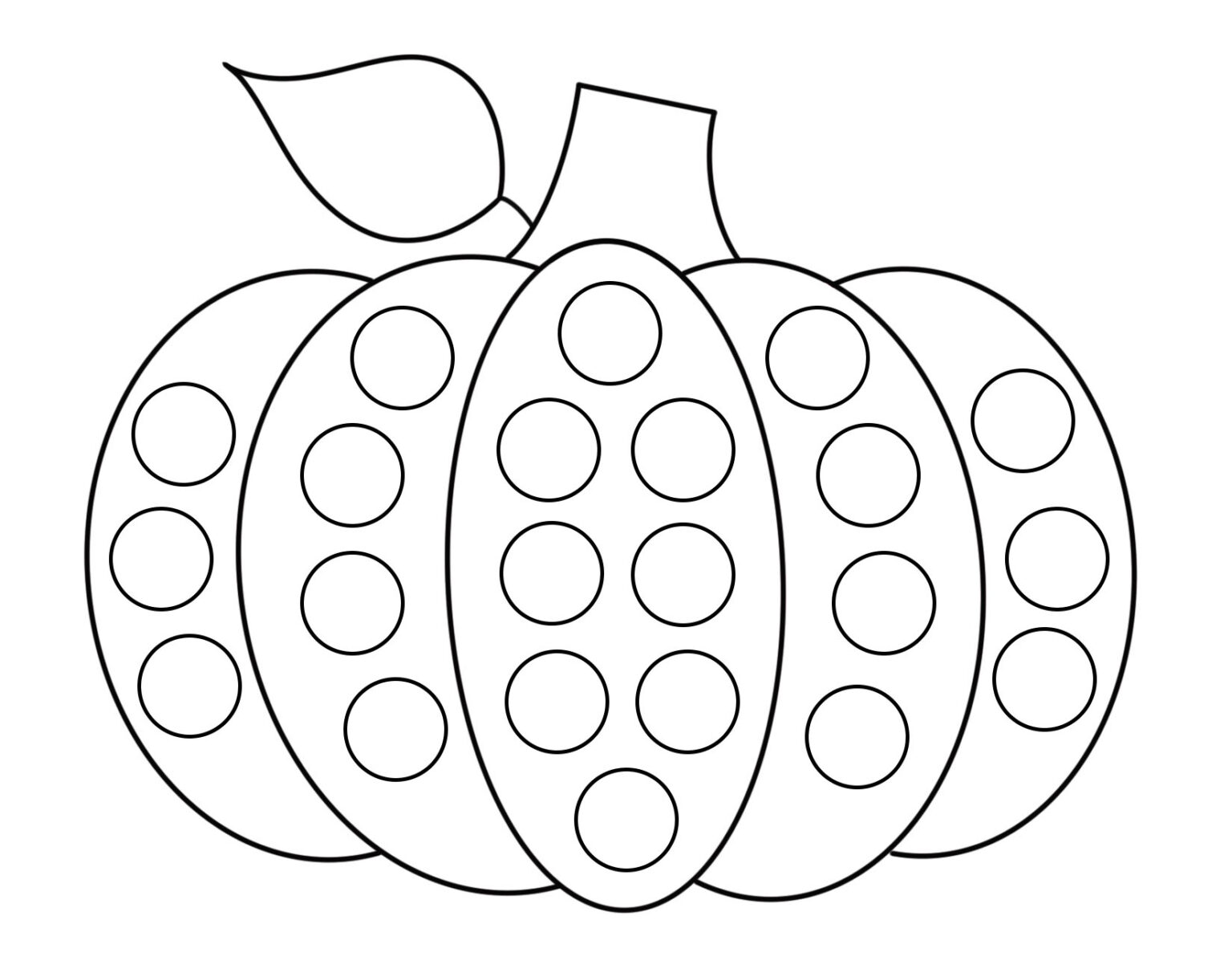 FREE Pumpkin Worksheets for Preschool! ⋆ The Hollydog Blog