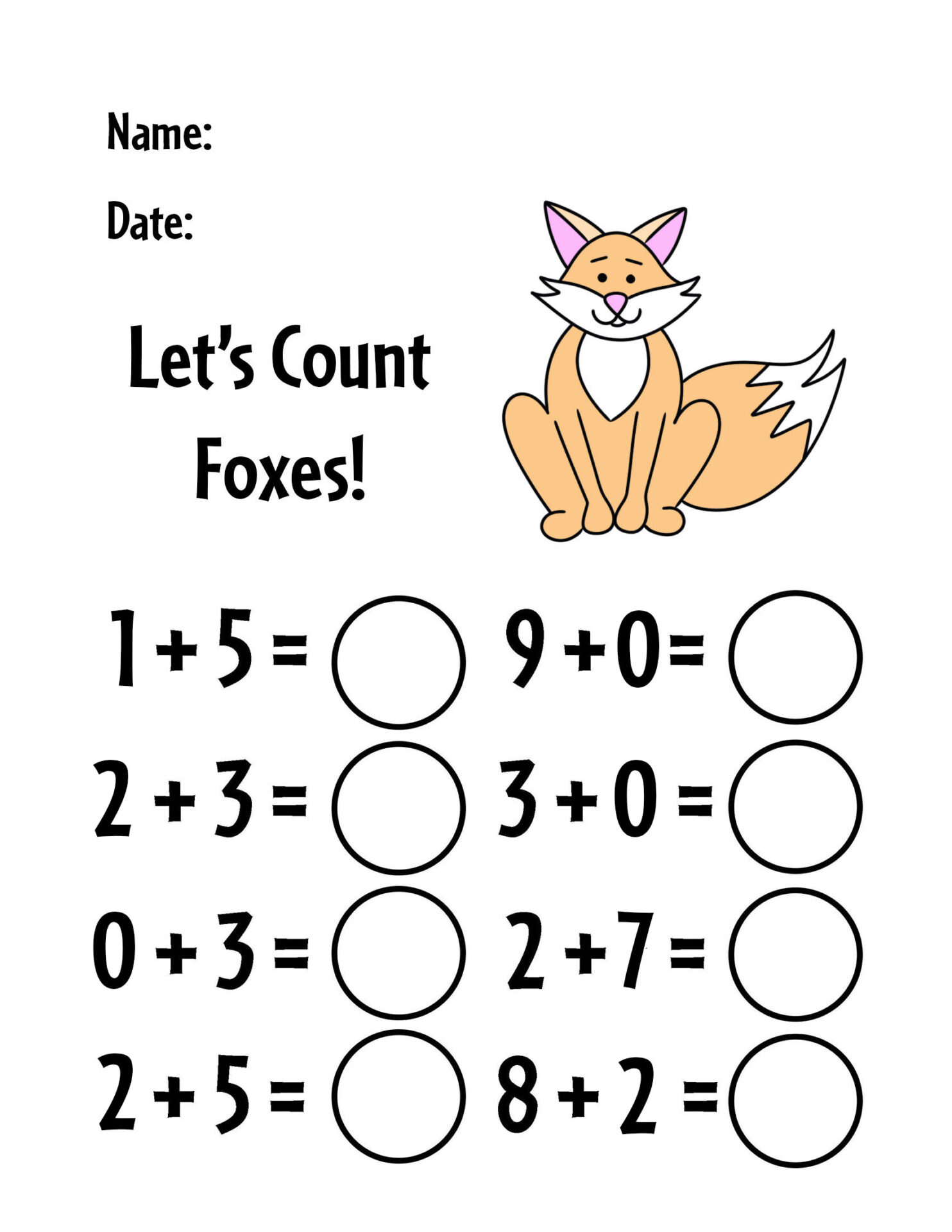 Free kindergarten addition worksheets the hollydog blog