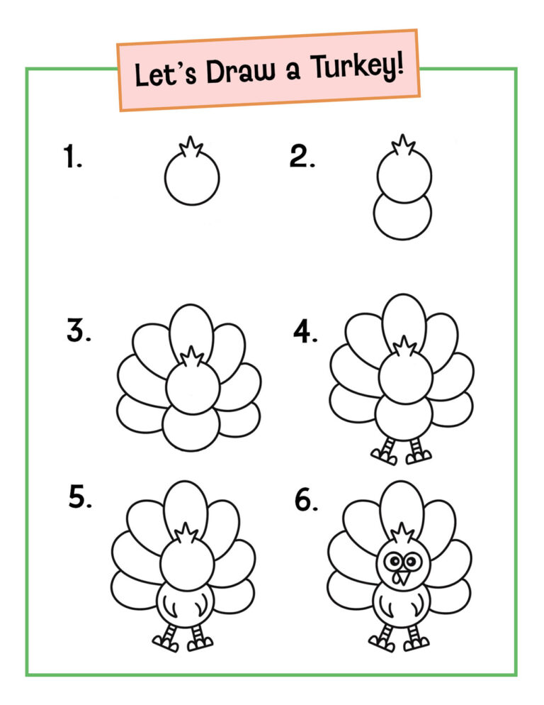 Free Thanksgiving Placemats for Preschool! ⋆ The Hollydog Blog