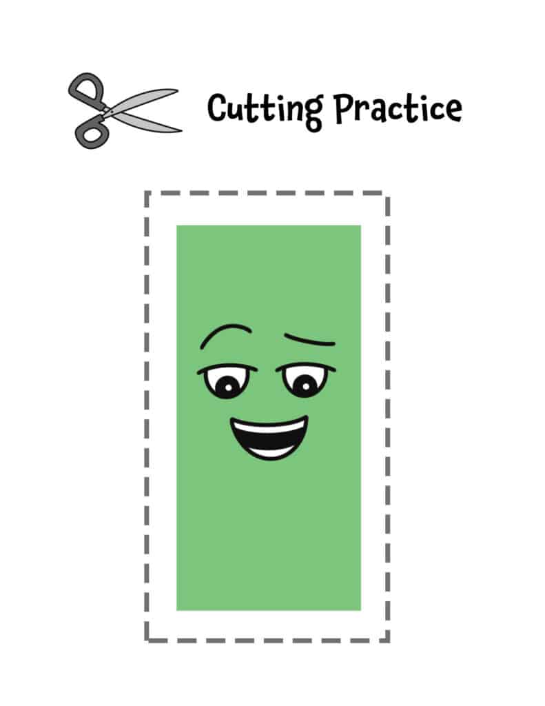 rectangle cutting sheet