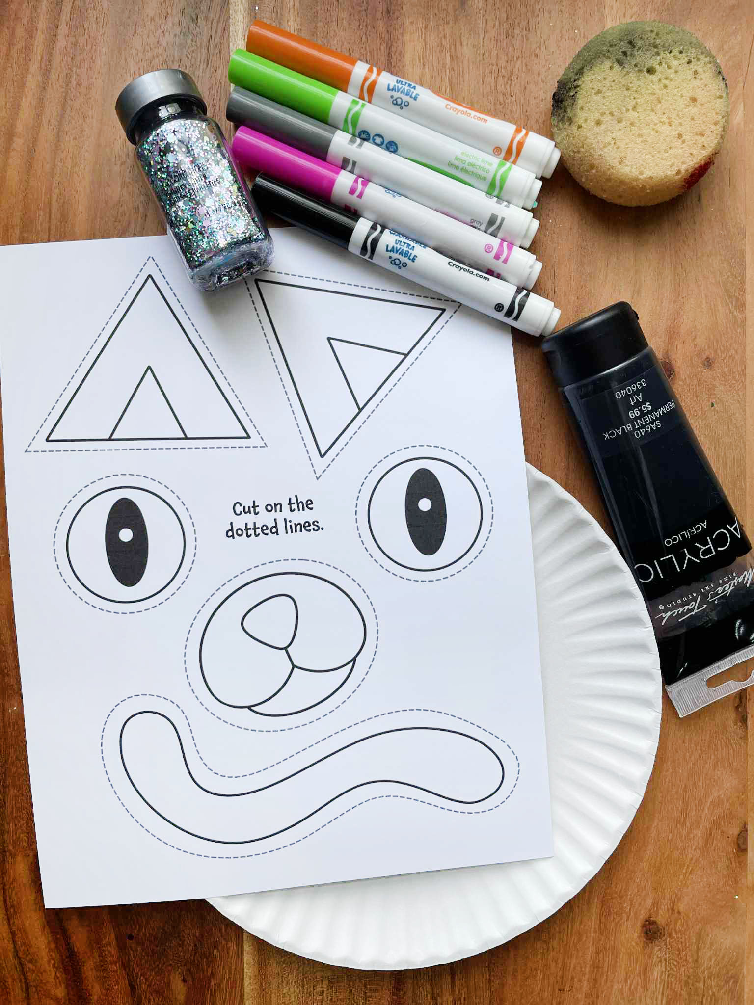 The Best Black Cat Craft for Preschool! ⋆ The Hollydog Blog