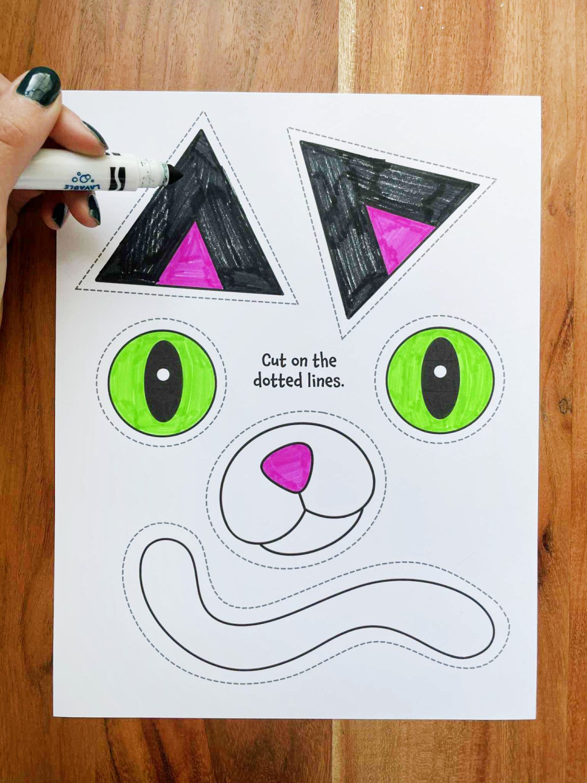 The Best Black Cat Craft for Preschool! ⋆ The Hollydog Blog