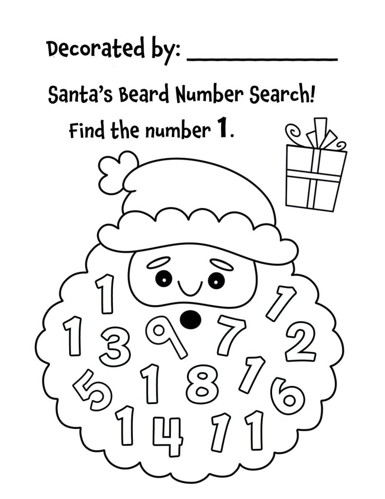Santa’s Beard Number 1 Search