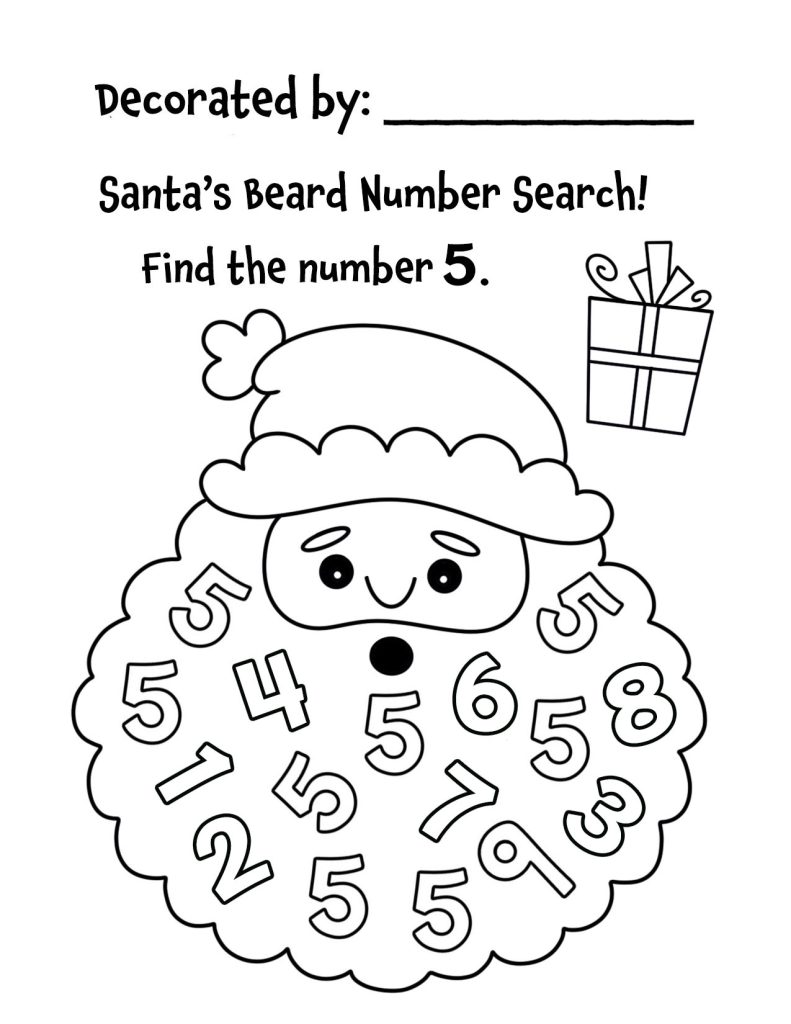 Santa’s Beard Number 5 Search