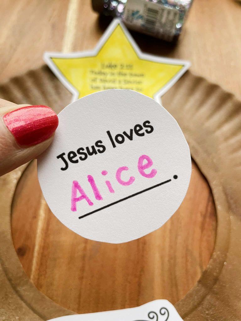 Name Tag for Craft