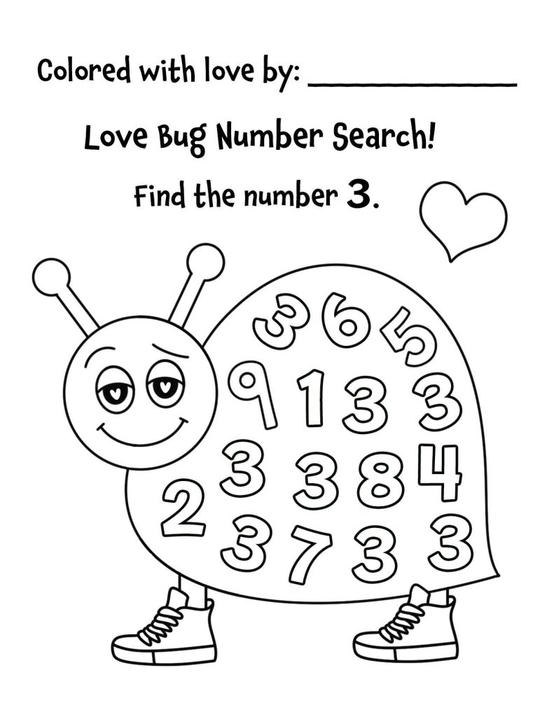 Number 3 Love Bug Search