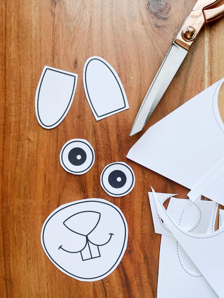 Groundhog Craft Cutouts