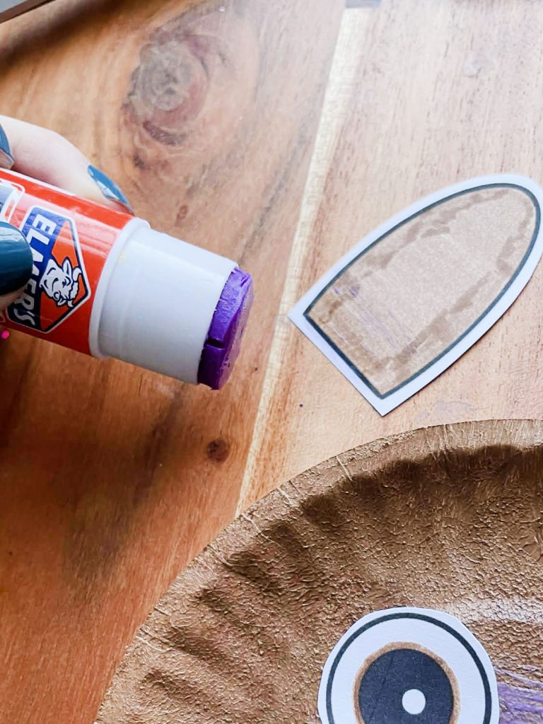Glue Stick for Groundhog Craft