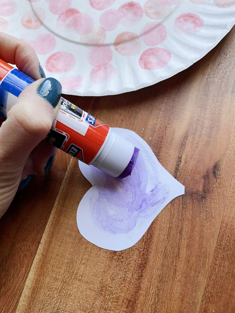 glue stick for the love lamb craft