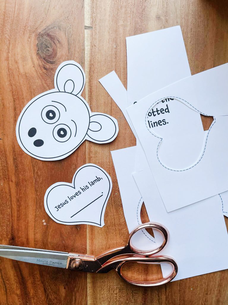 Love Lamb Free Cutouts