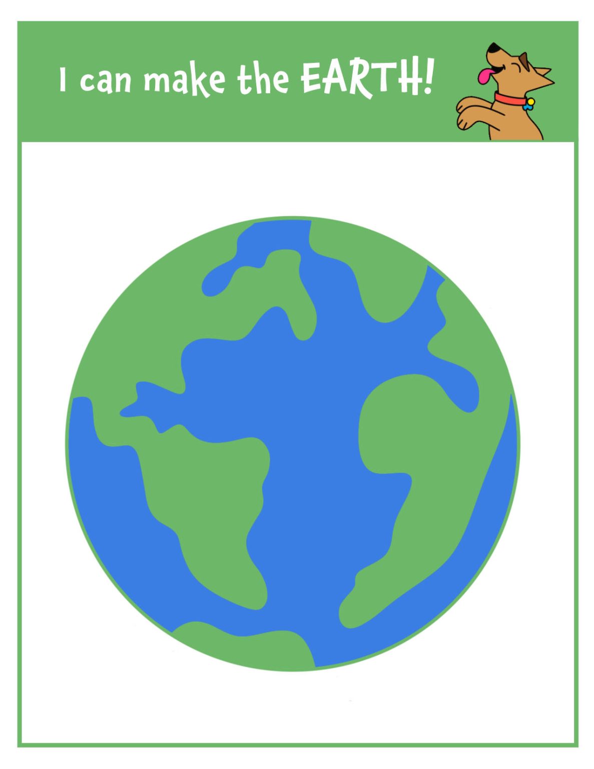 Free Earth Day Playdough Mats for Preschool (Hands-On Fine Motor Fun ...