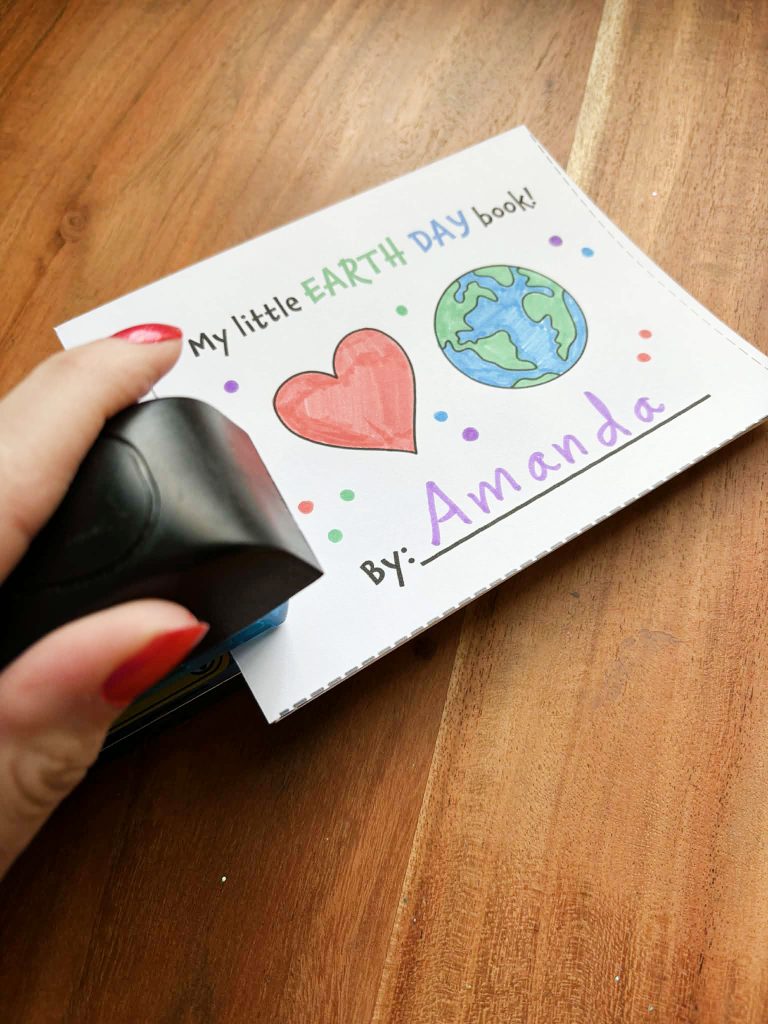 Stapler for Earth Day Book