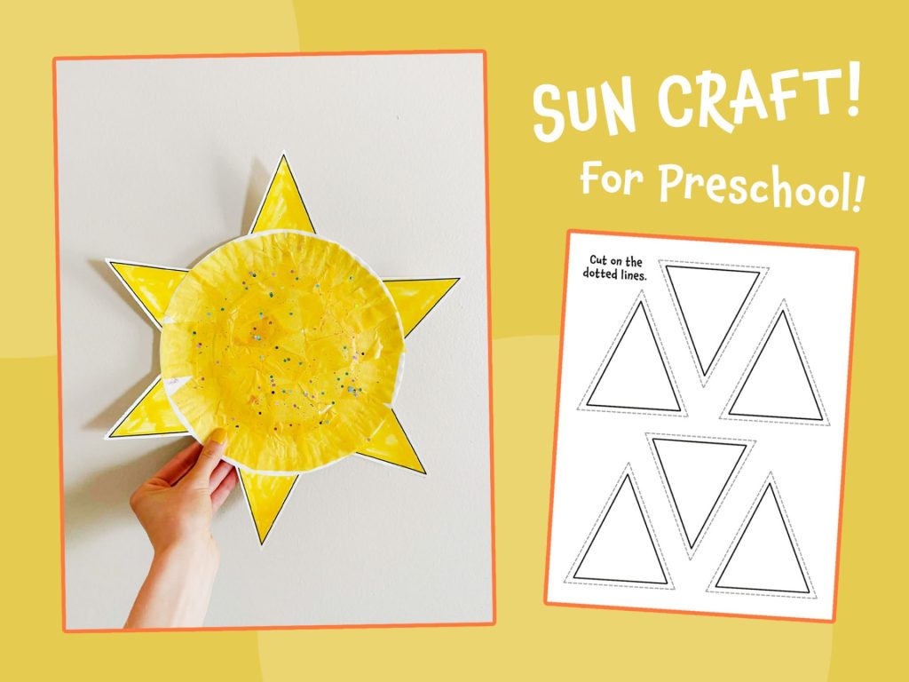 Sun Crafts for Preschool! The Best Earth Day Crafts for Kids!