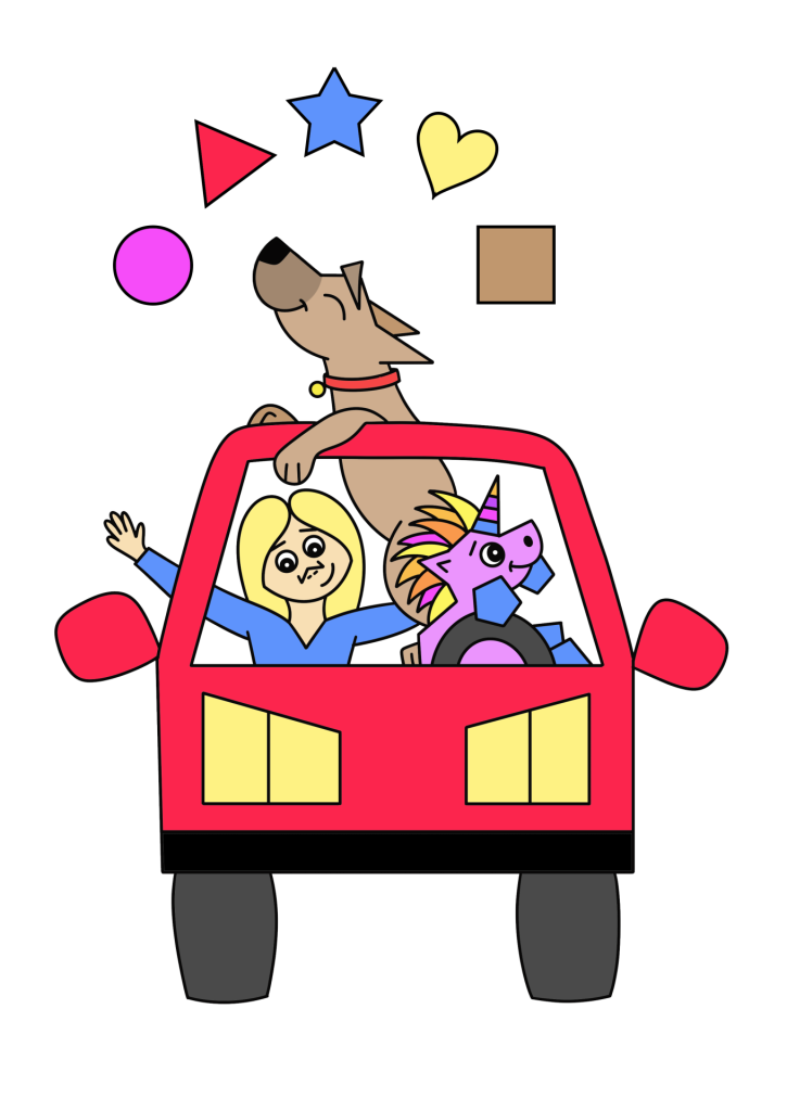 Hollydog Shape Worksheets for Preschool!