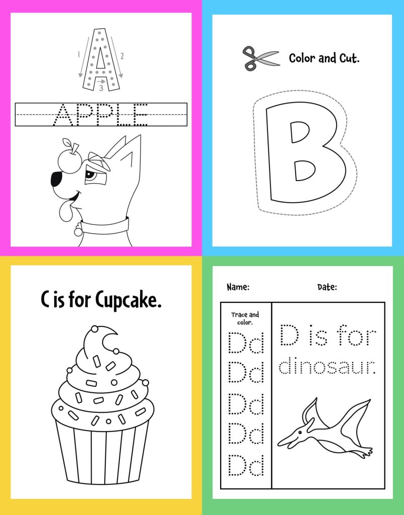 Free Alphabet Worksheets for Preschoolers!