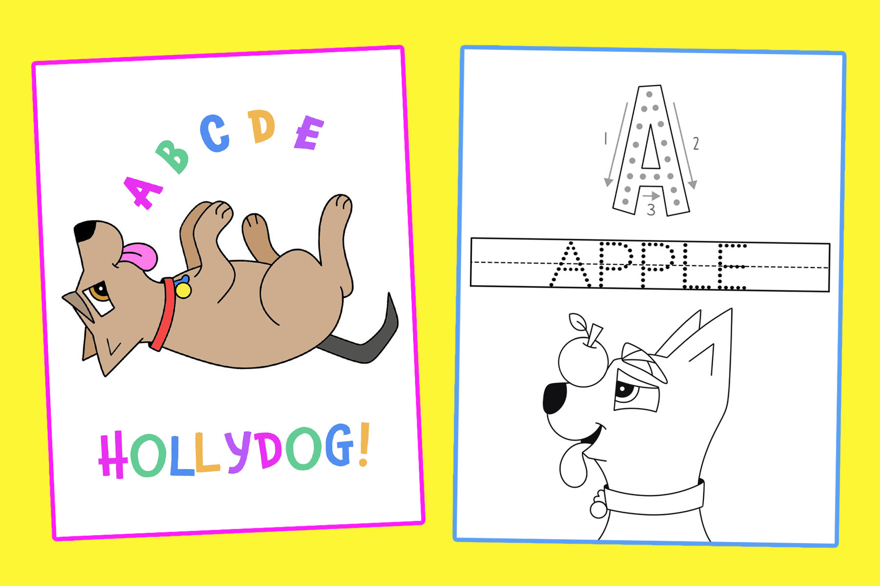 Free Preschool Worksheets (Alphabet, Numbers, Shapes & More) ⋆ The ...