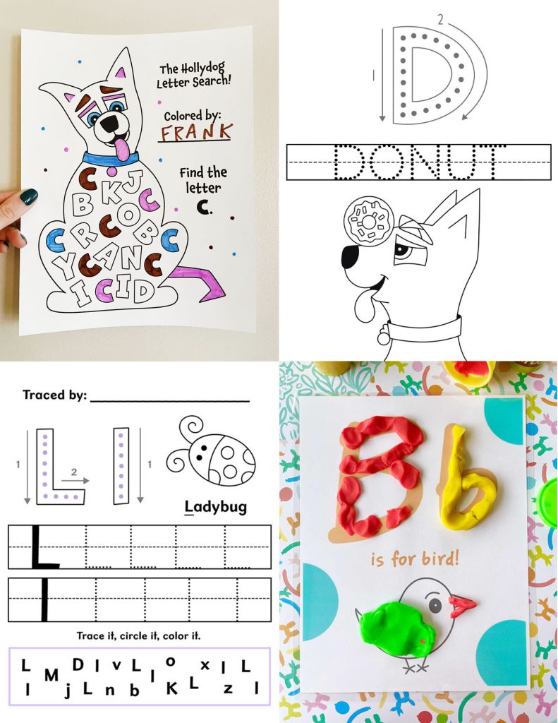 The Best FREE Preschool Worksheets and Activities! Hollydog Learning!