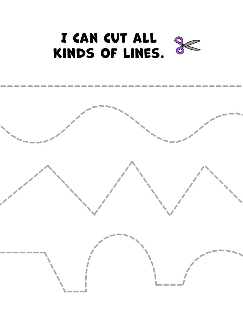 Scissor Skills for Preschool: The Best Cutting Worksheets and Activities. Back to School Theme.