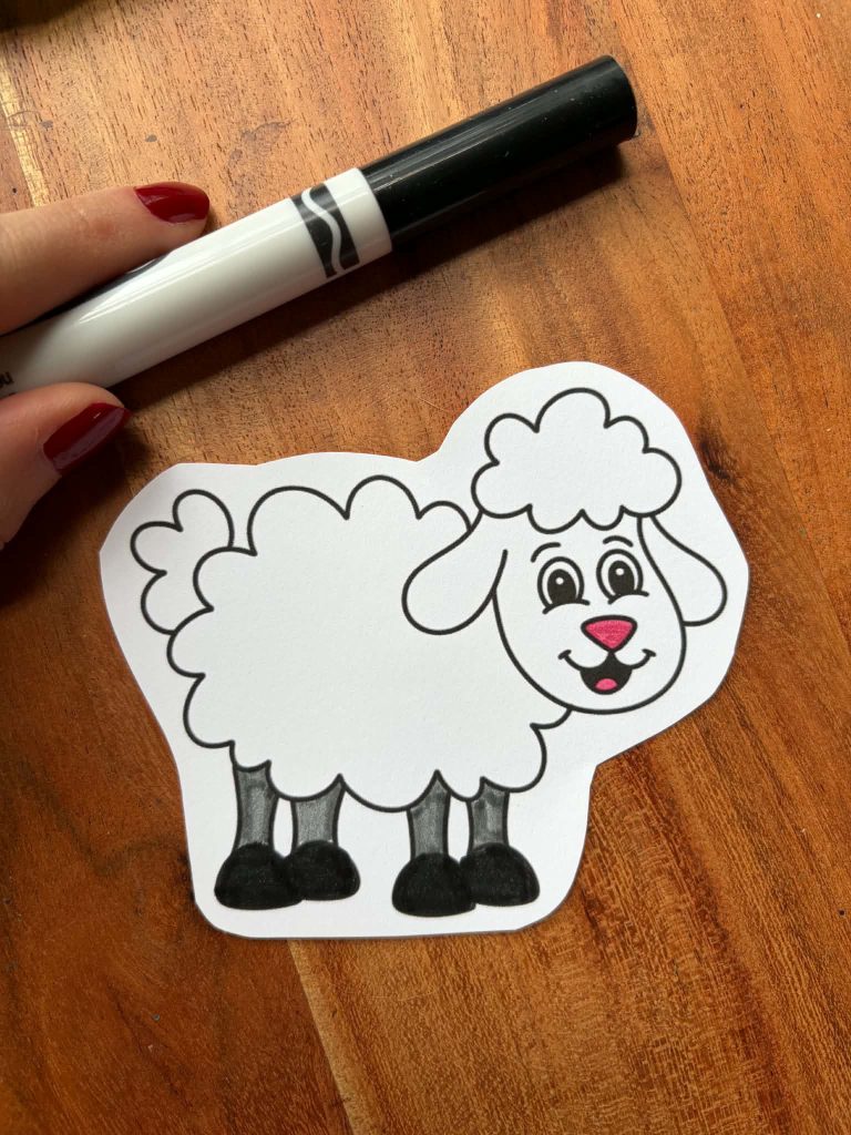 The Lord Is My Shepherd Craft for Preschool (Free Printable Bible Activity)